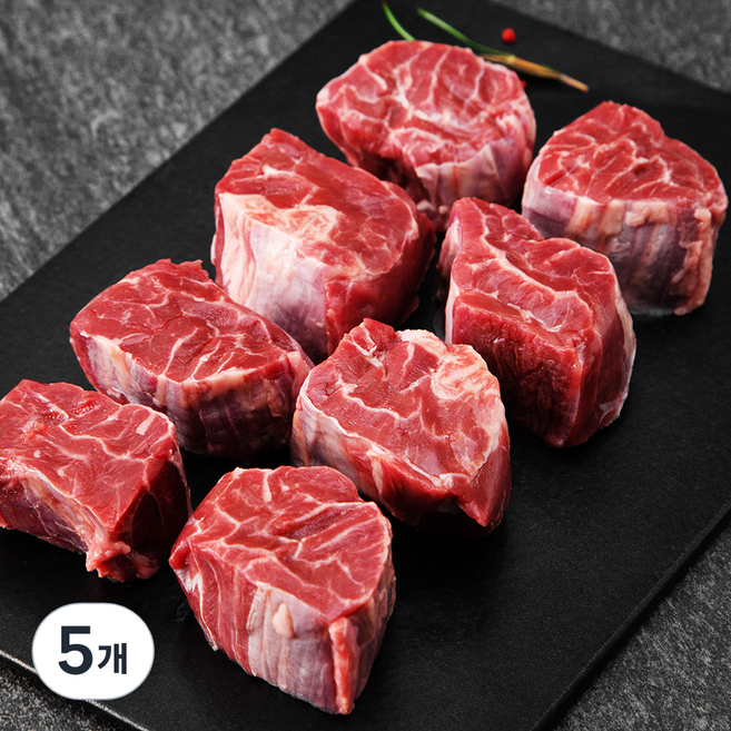 푸드랩플러스 미국산 초이스 아롱사태 찜 탕 수육용 (냉장), 500g, 5개