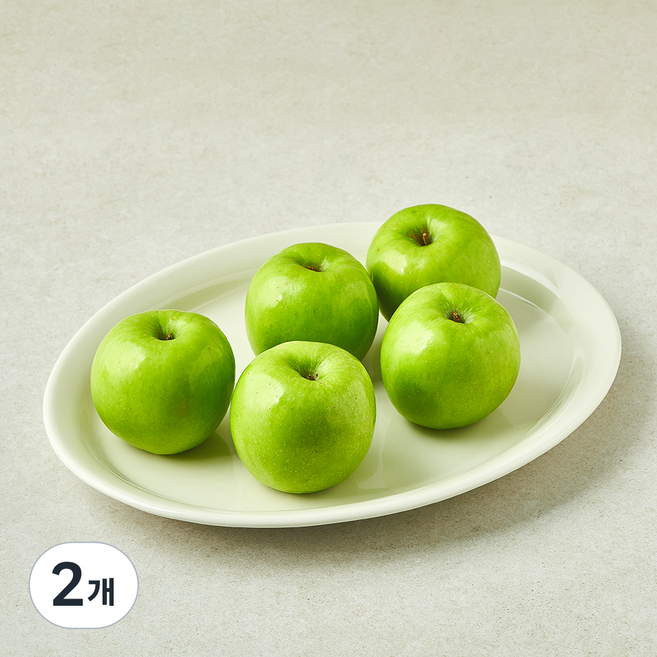 다조은 초록사과 소과 5~6입, 2개, 1kg