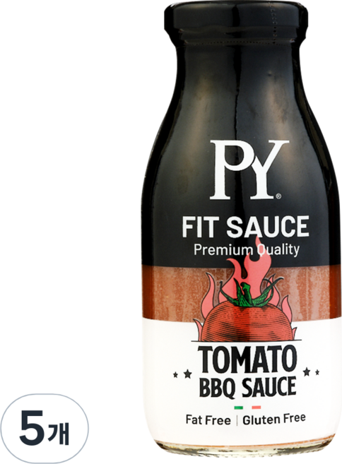 파스타영 저당핏 파스타 소스 바베큐, 250g, 5개