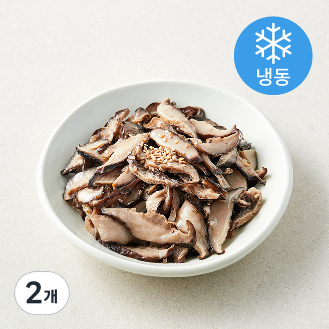 반찬단지 표고버섯볶음 (냉동), 2개, 1kg