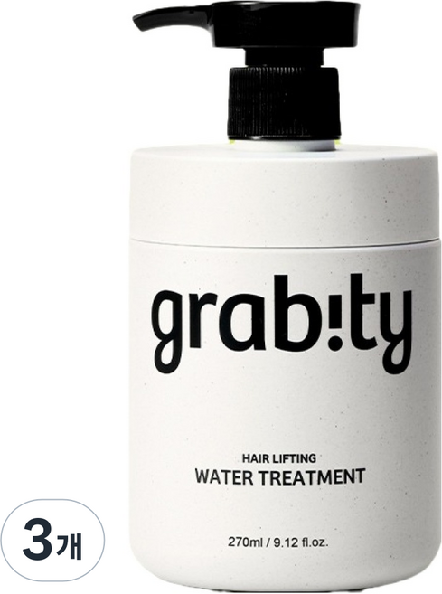 그래비티 헤어리프팅 워터 트리트먼트, 270ml, 3개
