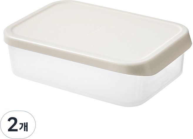 sillymann Ice Way 矽膠冷凍保鮮盒 冰晶白 WSK7104, 2個, 800ml