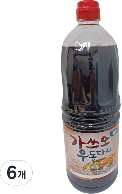 푸른식품 가쓰오 우동다시, 6개, 2kg