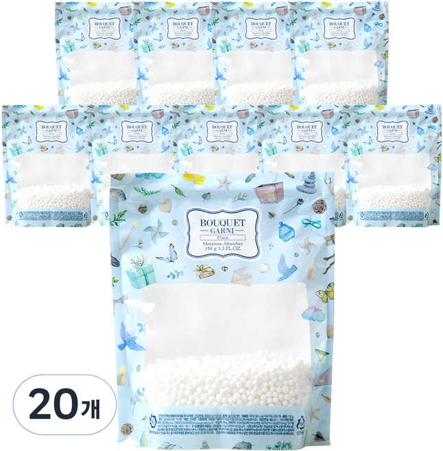 부케가르니 습기제거제 스탠드형 본품, 150g, 20개