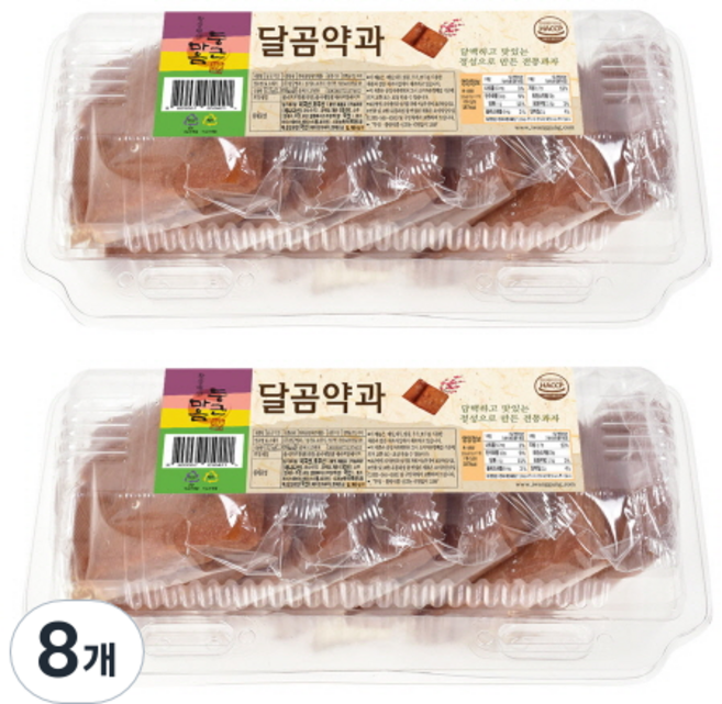 왕궁병과 둥근마음 달곰약과, 315g, 8개