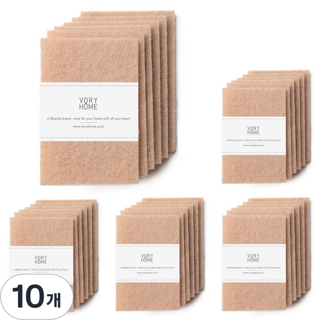 보리홈 사이잘 수세미, 6개입, 10개