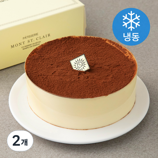 몽상클레르 마스카포네 티라미수 (냉동) + 쇼핑백, 230g, 1개입, 2개