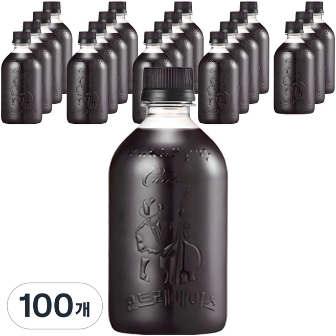칸타타콘트라베이스 콜드브루 무라벨, 400ml, 100개