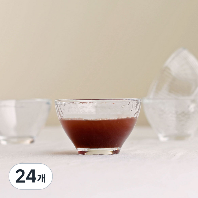DELI 壓花醬料碗 75ml Y4004B, 24個, 單一顏色