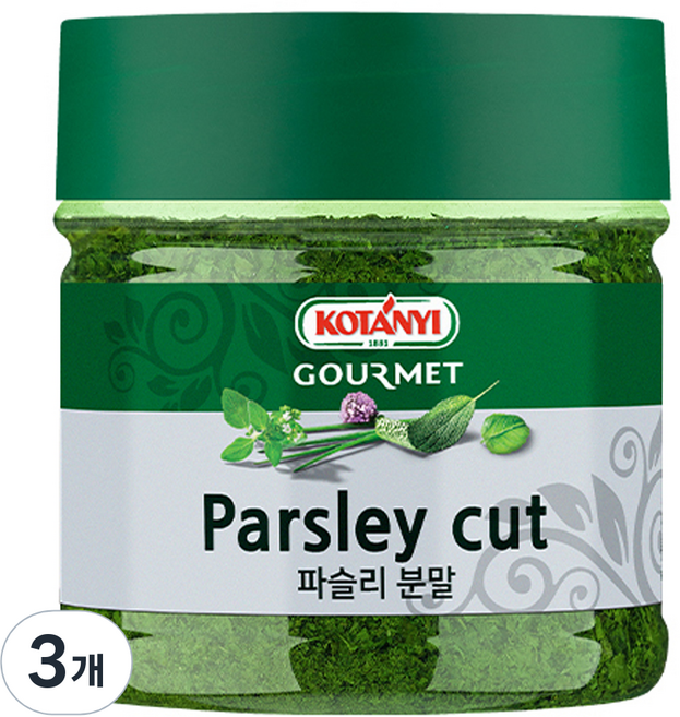코타니 파슬리 분말, 35g, 3개