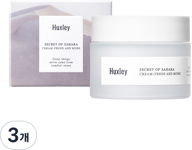 헉슬리 프레시 앤 모어 크림, 50ml, 3개