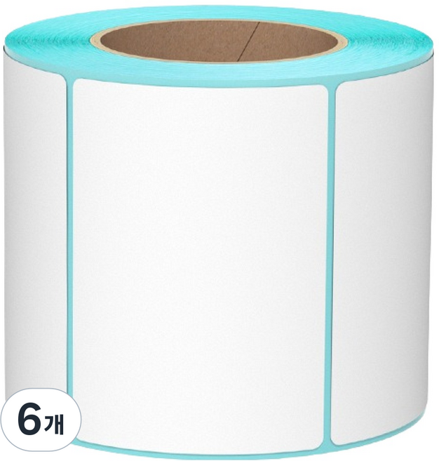 리버폭스 바로인쇄 감열 라벨지 70 x 80 mm, 6개, 500칸