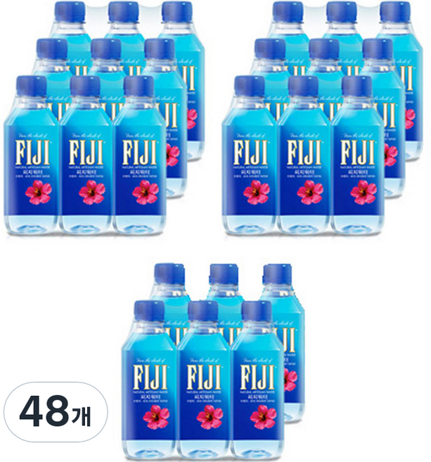 피지워터 생수, 330ml, 48개