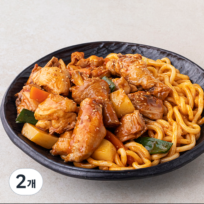 뚝딱하고 칭찬받는 밀키트 닭도리탕, 1.2kg, 2개