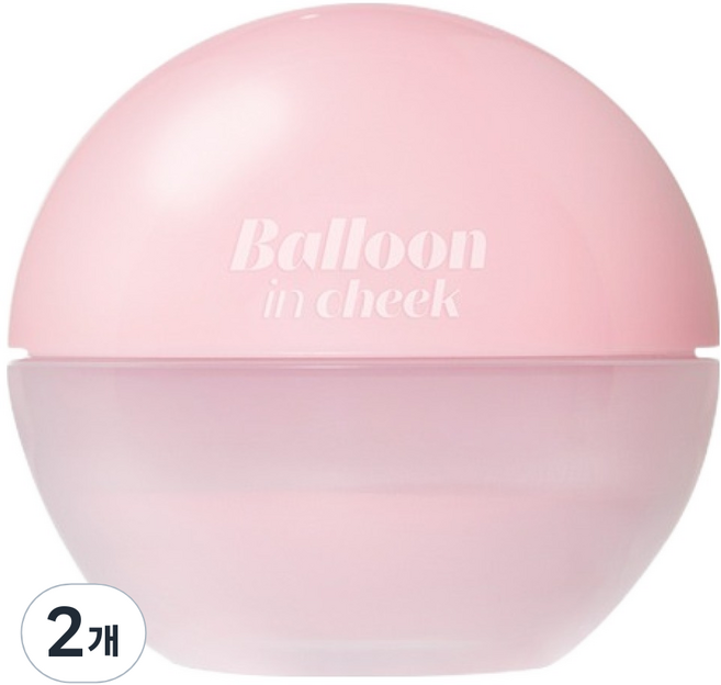에뛰드 벌룬 인 치크 블러셔 6g, 캔디핑크, 2개