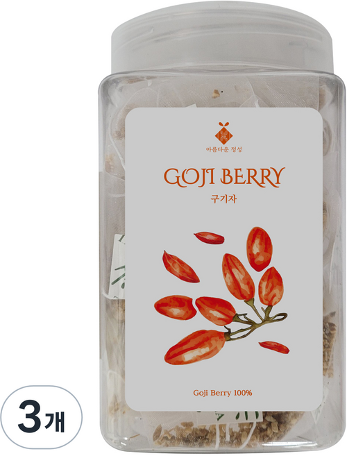 아름다운정성 구기자차 티백, 30개입, 3개, 1g