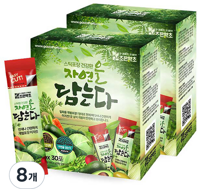 굿허브 프리미엄 산수유환 스틱, 8개, 90g