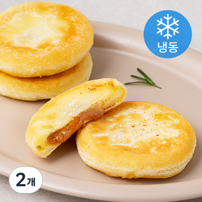 바른웰 우리밀 찹쌀 칼슘 호떡 (냉동), 50g, 20개입, 2개