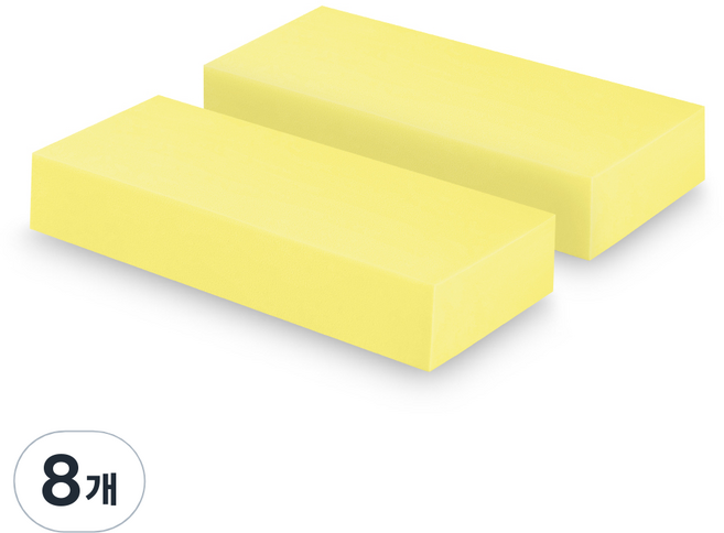 일상공감 때펀지, 옐로우, 1개입, 8개