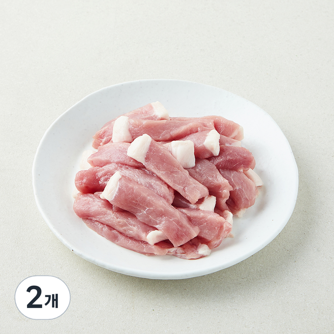 대성한돈 뒷다리 찌개용 (냉장), 2개, 500g