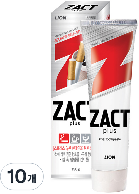 작트 치약, 150g, 10개