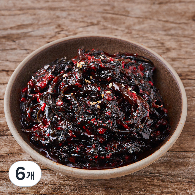 이음푸드 고들빼기무침, 1kg, 6개