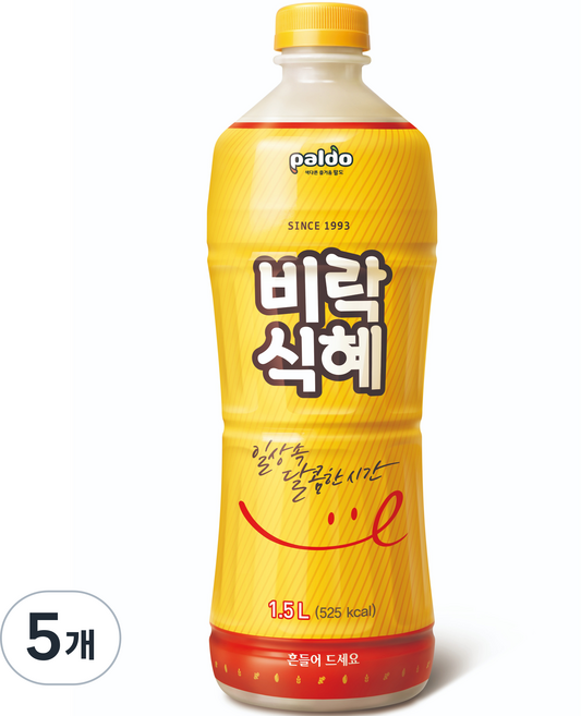 팔도 비락식혜, 1.5L, 5개