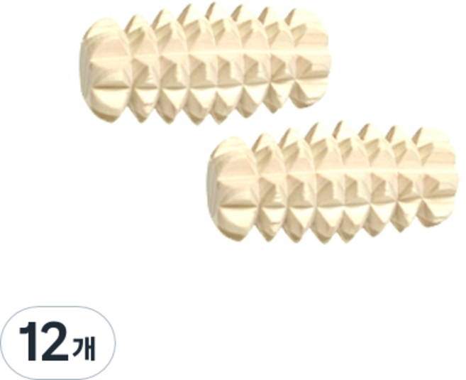 Jayjun 柏樹手足穴位按摩, 12個, 混色