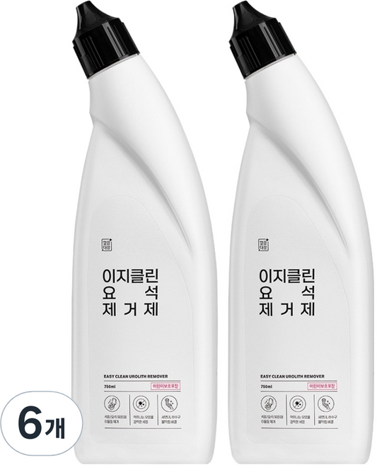 깔끔대장 이지클린 요석제거제, 750ml, 6개