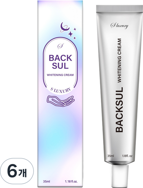 더에스럭셔리 백설 화이트닝 크림, 35ml, 6개