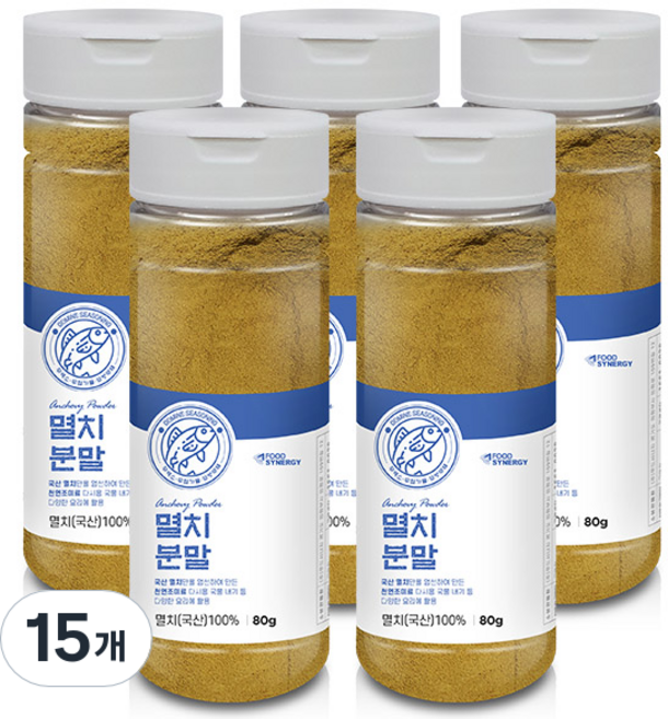 SUPERGOOD Gomine 鯷魚粉, 80g, 15個