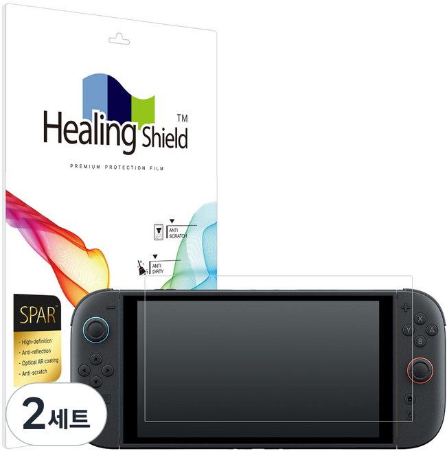힐링쉴드 슈페리어 AR 고화질 액정보호필름 세트, 2세트