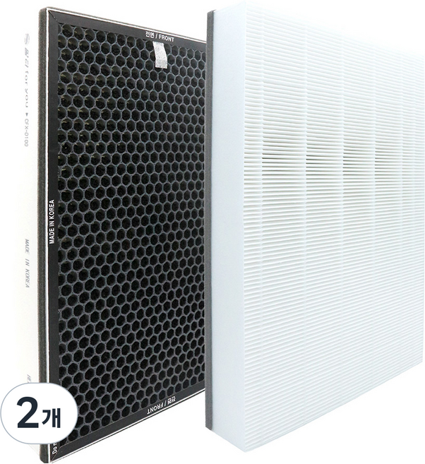 상상그램 삼성 공기청정기 호환용 필터, CFX-D100D(프리미엄형), 2개