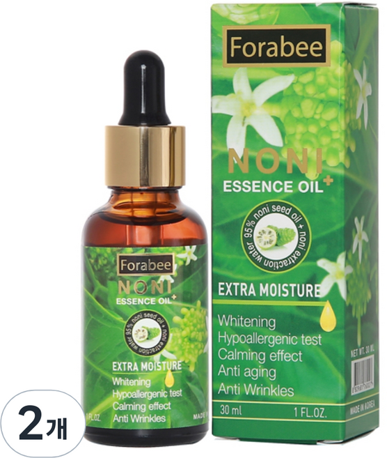 포라비 노니 에센스 오일, 30ml, 2개