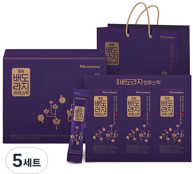 광동 배도라지 쌍화스틱, 10ml, 150개