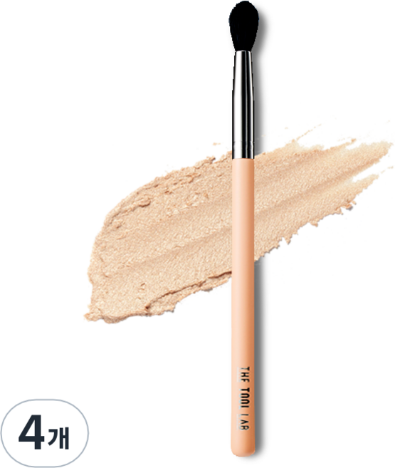 더툴랩 테이퍼드 크리즈 아이 섀도우 브러쉬 227, 혼합색상, 4개
