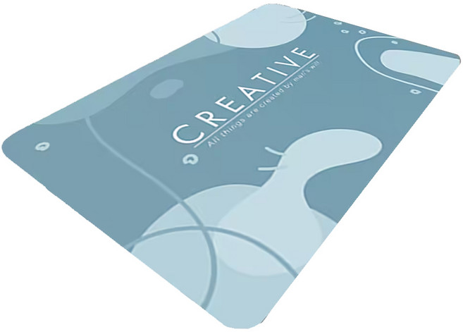 FAmILyLIFE 生活 奈米硅藻土速乾防滑吸水地墊, 無限想像, 2個