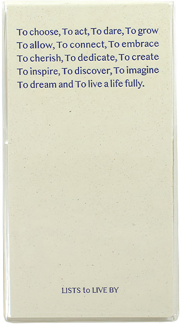 PAPERIAN 生活清單三行每日便攜式萬年手帳, 1個, 黃油