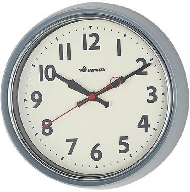 DULTON 經典掛鐘 21 x 6.5cm, 灰色