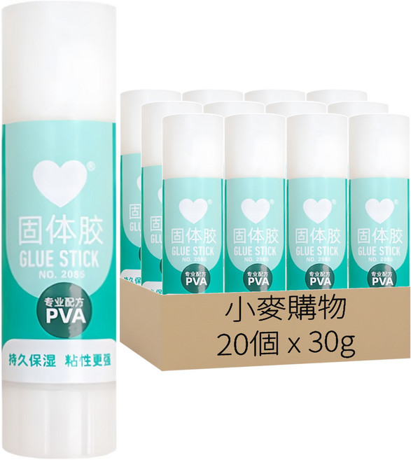 小麥購物 G772強力口紅膠, 30g, 20個