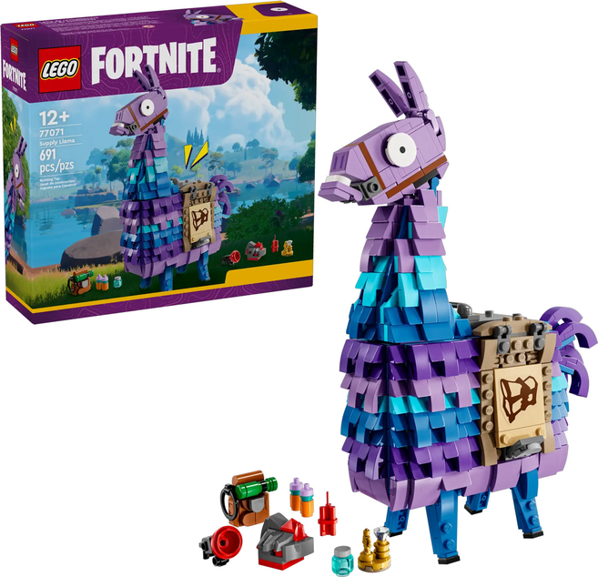 LEGO 77071 Fortnite 要塞英雄 補給駱馬 Supply Llama, 1盒