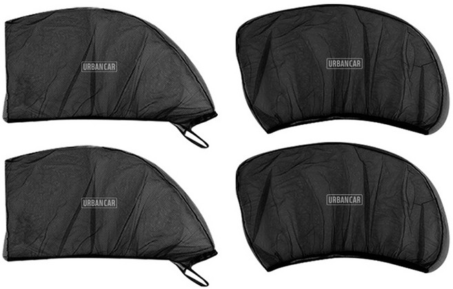 어반카 자동차 차박 방충망 모기장 프론트 2p + 리어 2p 세트