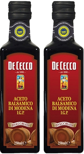 데체코 발사믹 모데나 식초5년산, 2개, 250ml