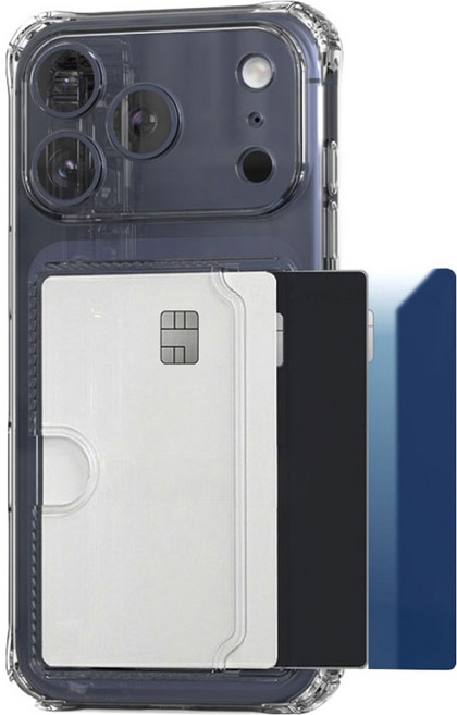 까미또 디펜더 카메라보호 카드 3장 수납 사이드 휴대폰 케이스