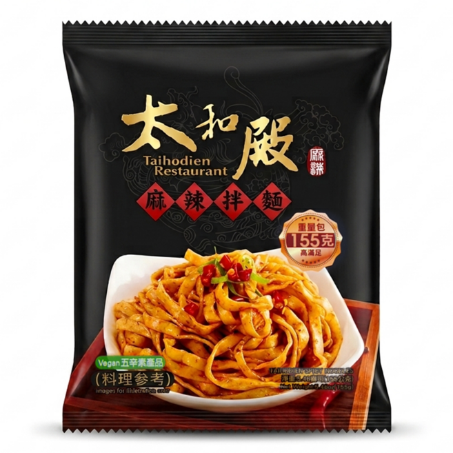 太和殿 麻辣拌麵 155g, 1包
