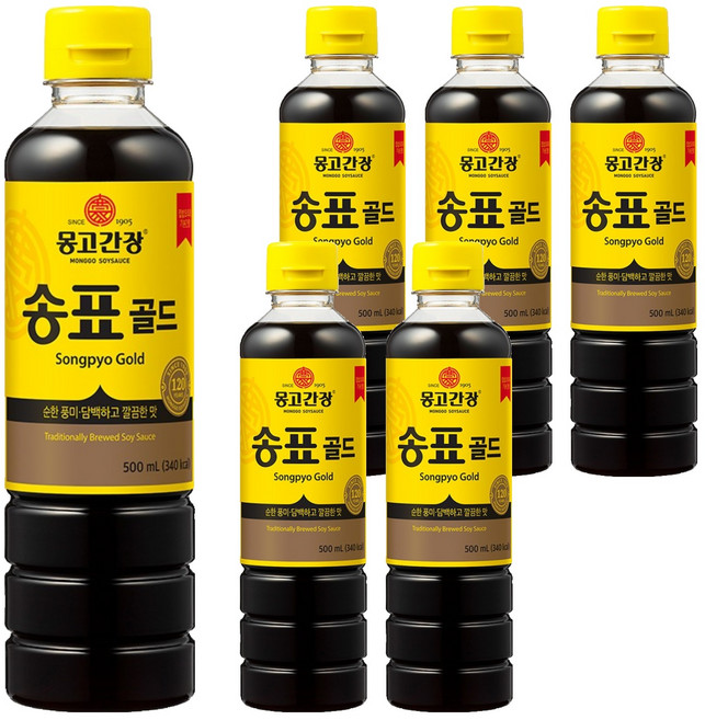 송표 골드, 500ml, 6개