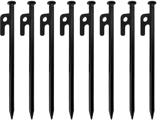 루아즈 캠핑 텐트 콜팩 단조팩 타프 핑거 팩, 블랙