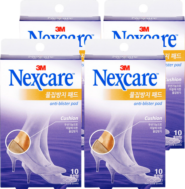넥스케어 3M 물집방지 패드, 4개