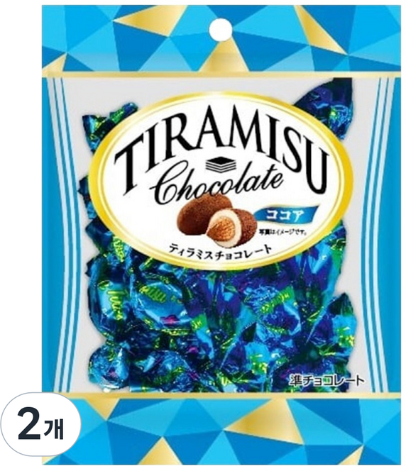 유우카 티라미수 초콜릿, 50g, 2개