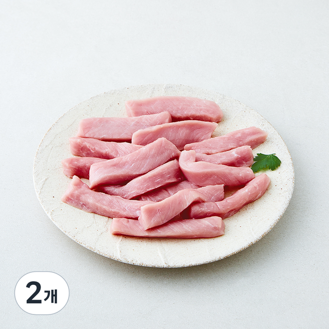 선진포크한돈 동물복지 인증 등심 탕수육 (냉장), 2개, 500g